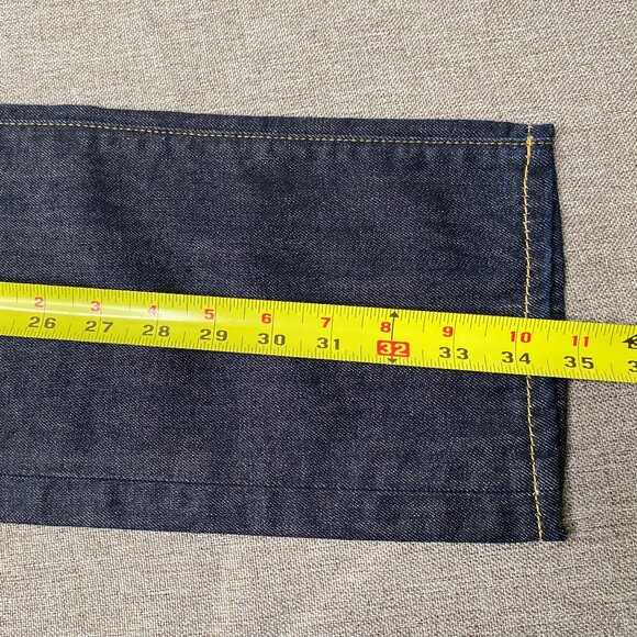 Levi's Made Crafted Tack Slim Denim Jeans Men's 29 Low Rise Blue-ish Black USA - Picture 12 of 16